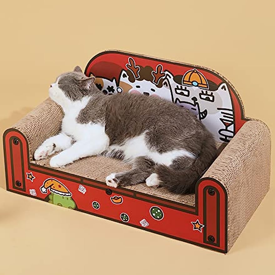 Adorable Cat Scratcher Couch ZOOBERS