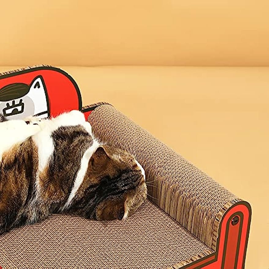 Adorable Cat Scratcher Couch ZOOBERS