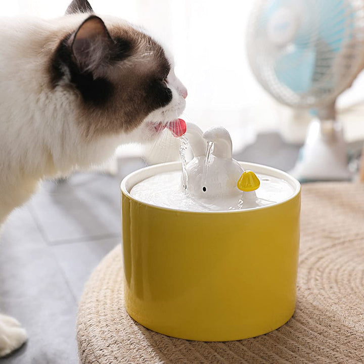 1.5 L Rabbit Cat Water Fountain Water Fountain ZOOBERS