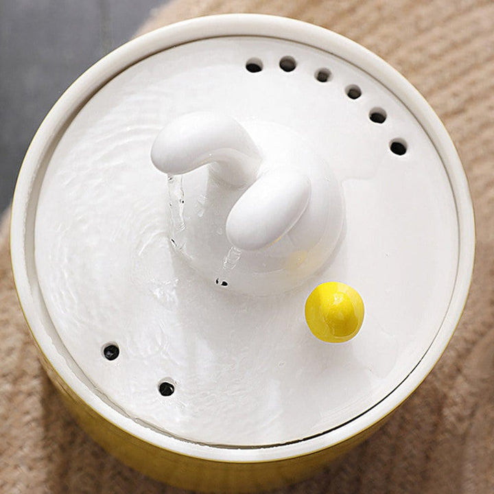 1.5 L Rabbit Cat Water Fountain ZOOBERS