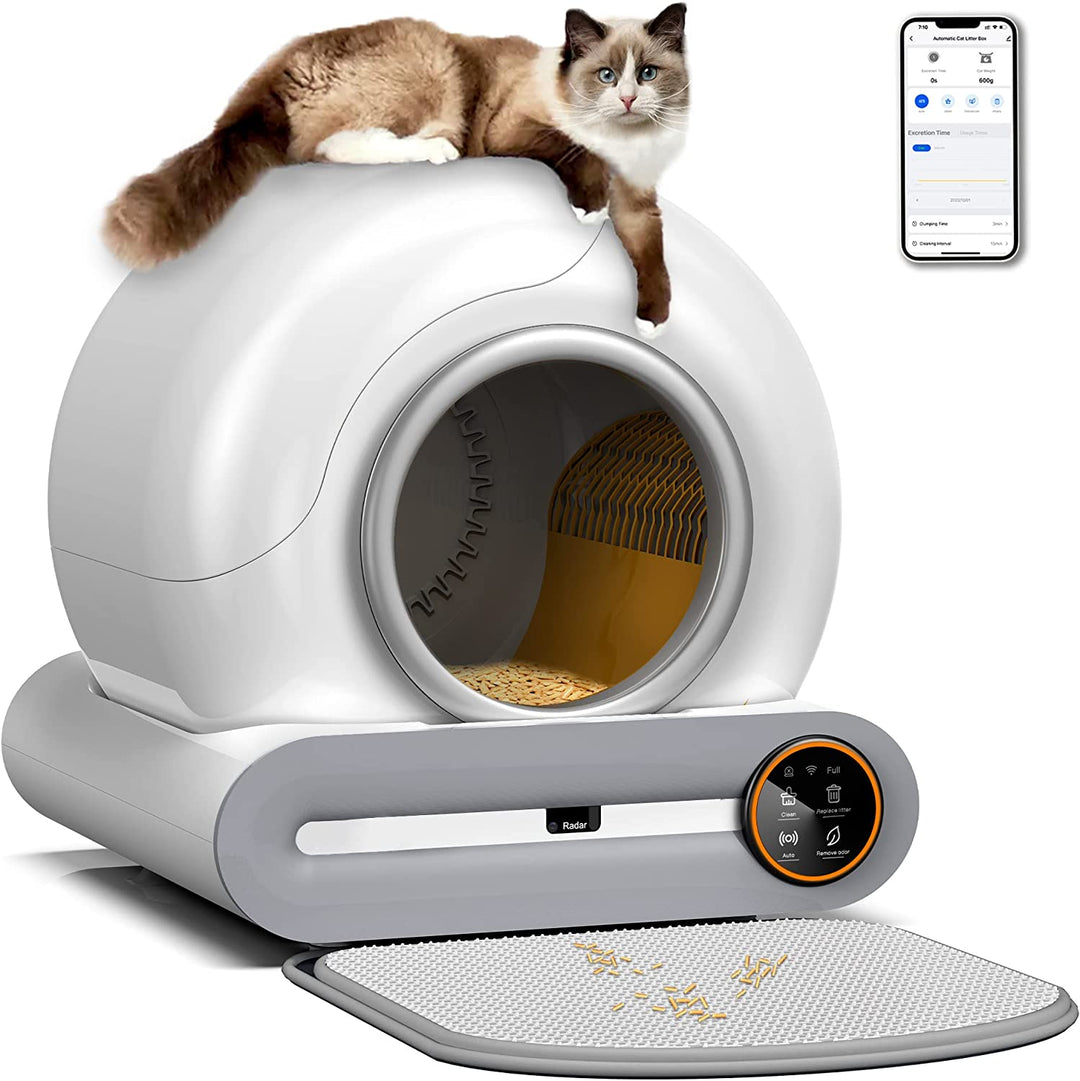 65L Self Cleaning Cat Litter Box ZOOBERS
