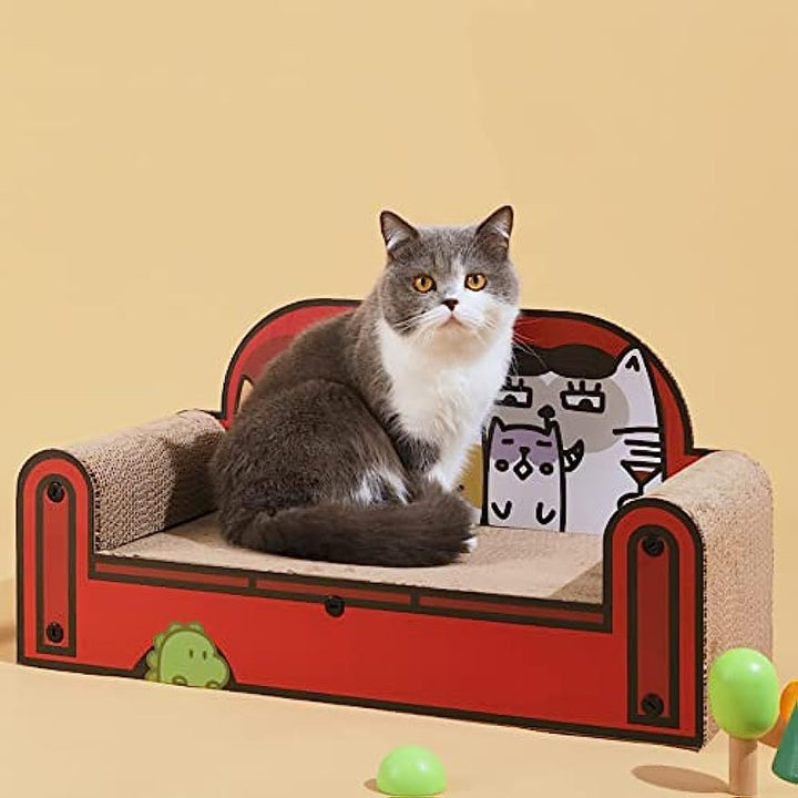 Adorable Cat Scratcher Couch ZOOBERS