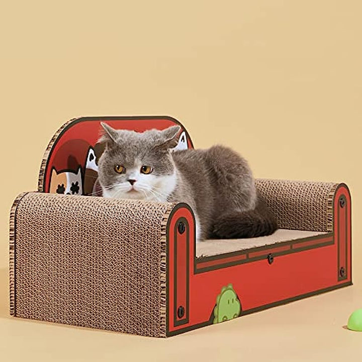 Adorable Cat Scratcher Couch ZOOBERS