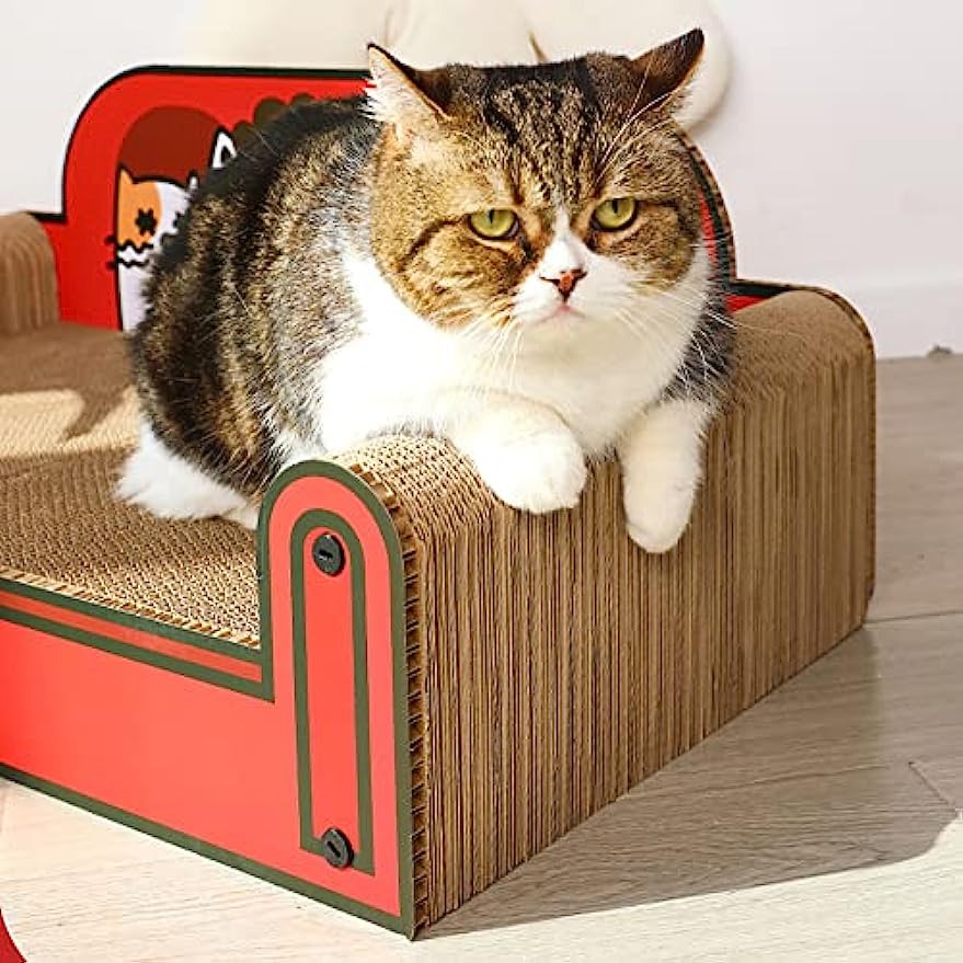 Adorable Cat Scratcher Couch ZOOBERS