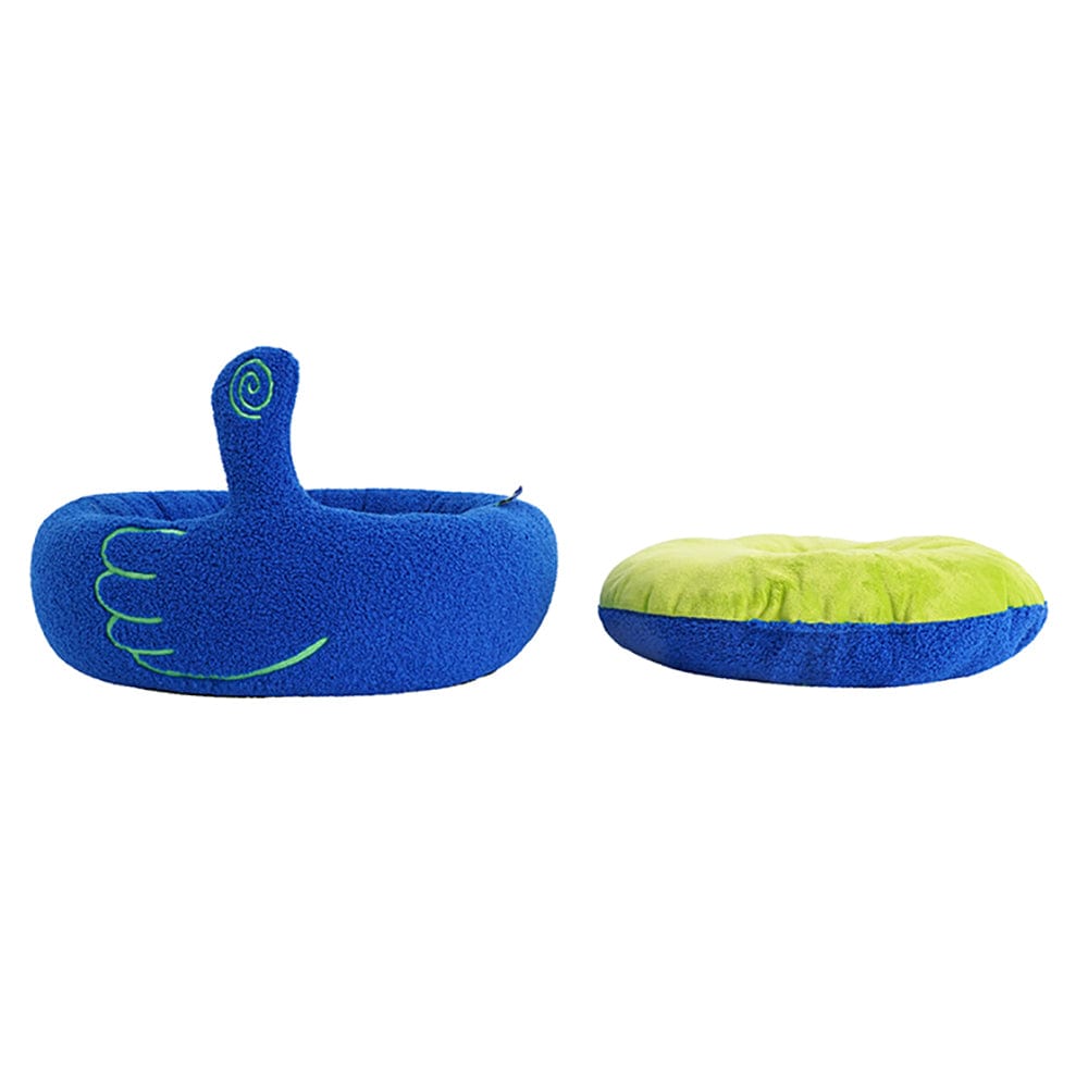 Cozy and Creative “Thumb Up” Cat Bed （52x52x30 cm) ZOOBERS