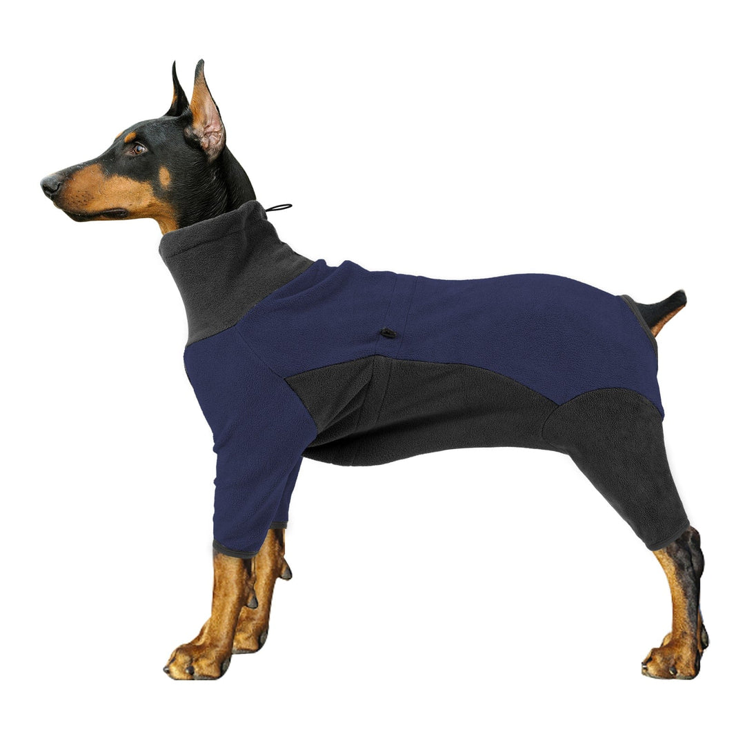 Dog Fleece Clothes [For Small/Medium/Large Dog] Blue/Grey / XXS ZOOBERS
