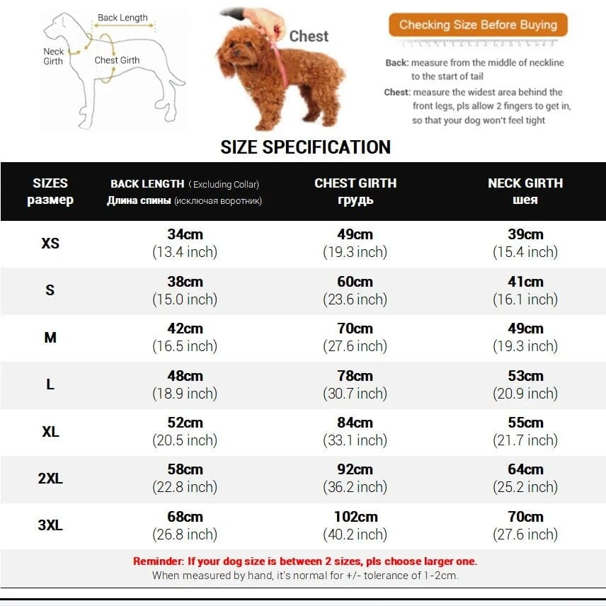 Dog Winter Coat Soft Fleece Pullover Pajamas ZOOBERS