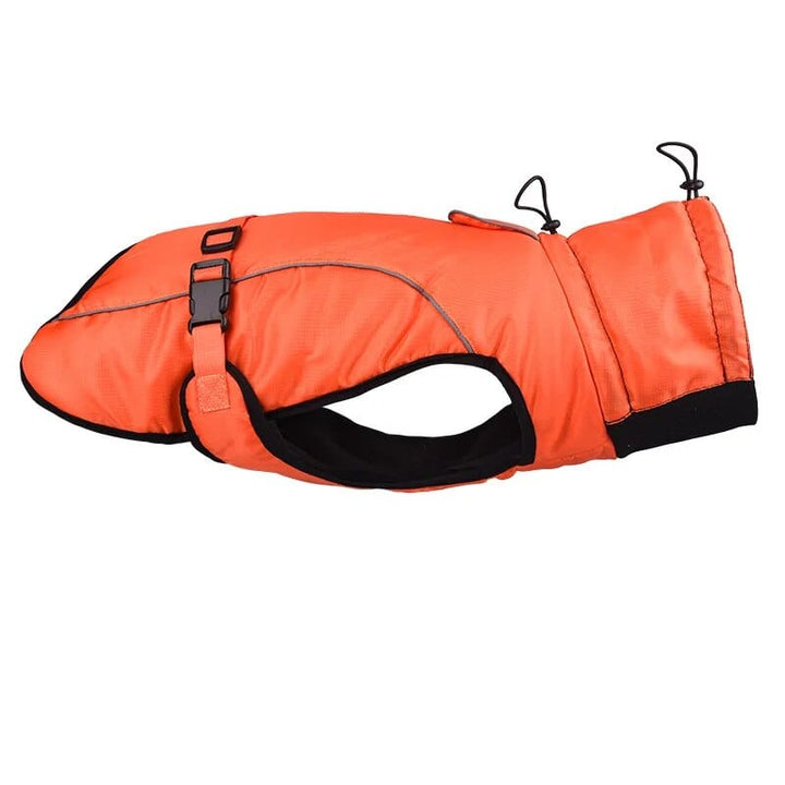 Sporty Vest Jacket With Reflective Rope [For Large Dog] Orange / XL ZOOBERS