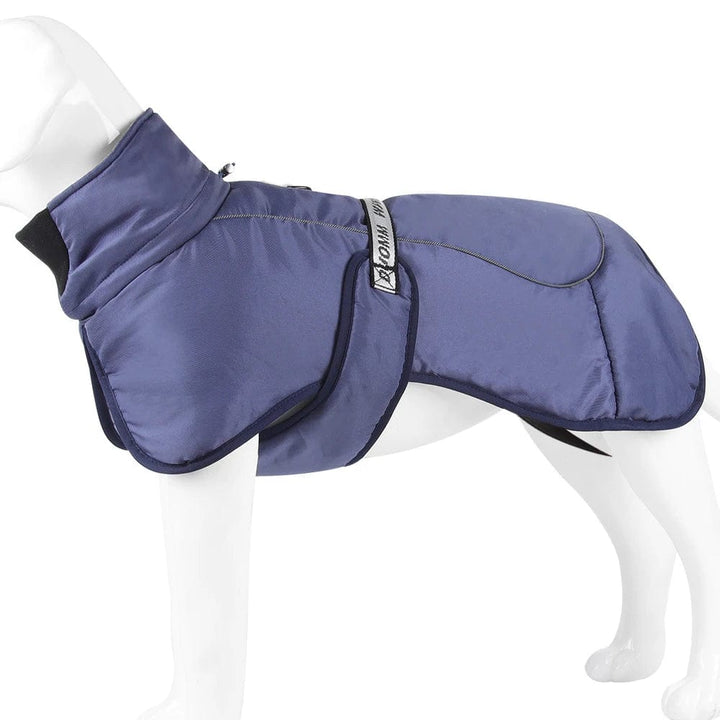 Waterproof Big Dog Jacket Dog Snow Jacket Blue / XL ZOOBERS