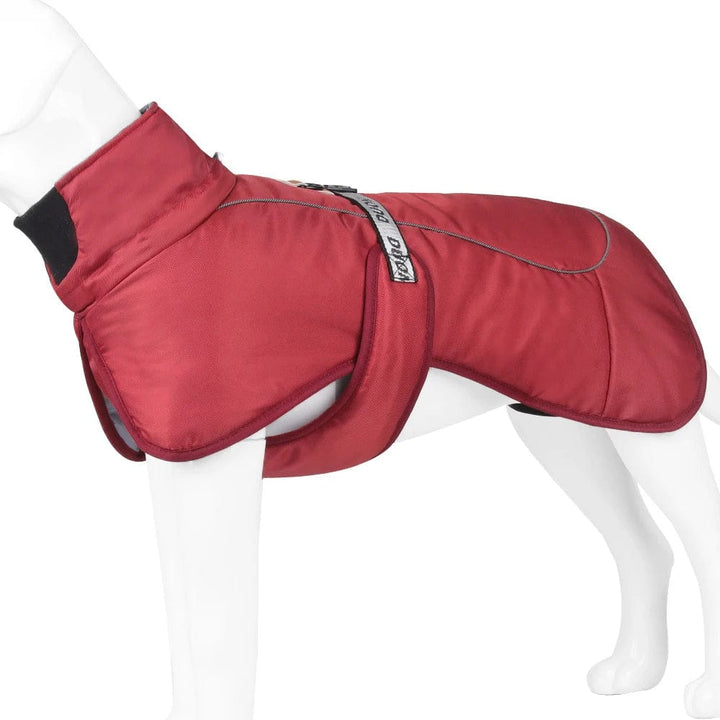 Waterproof Big Dog Jacket Dog Snow Jacket Red / XL ZOOBERS