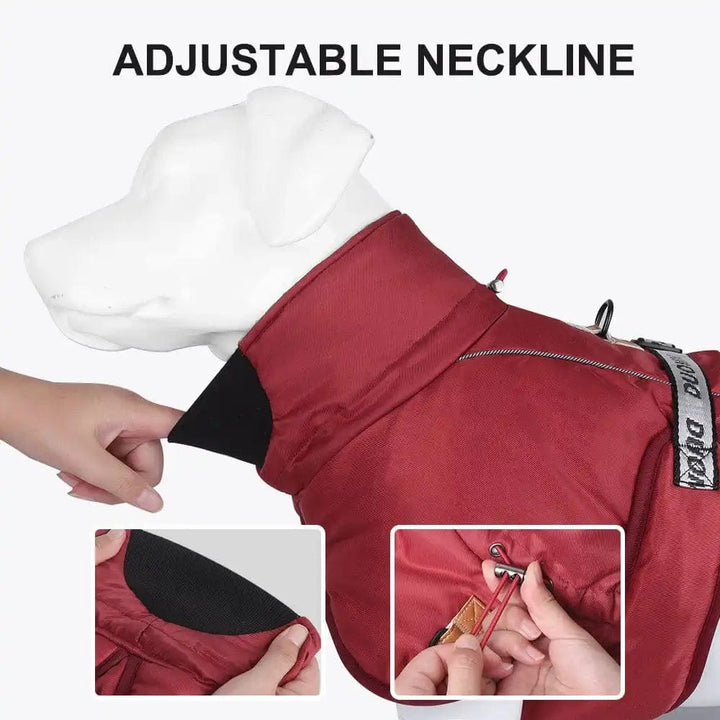 Waterproof Big Dog Jacket Dog Snow Jacket ZOOBERS