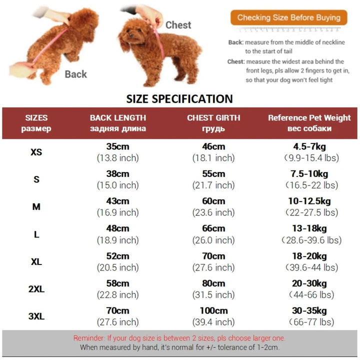 Waterproof Dog Jumpsuit for Medium Large Dogs ZOOBERS