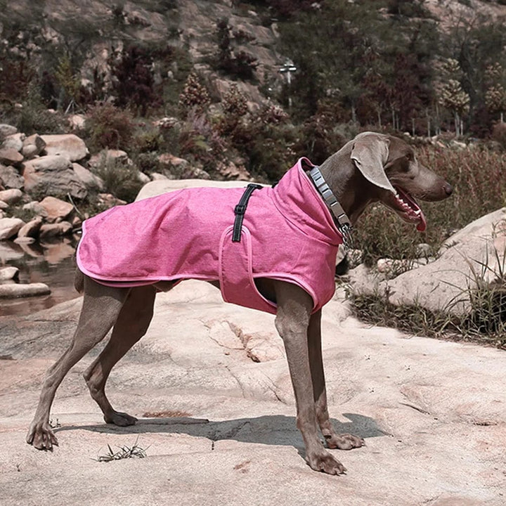 Waterproof Fleece Coat For Large Breed Dogs ZOOBERS