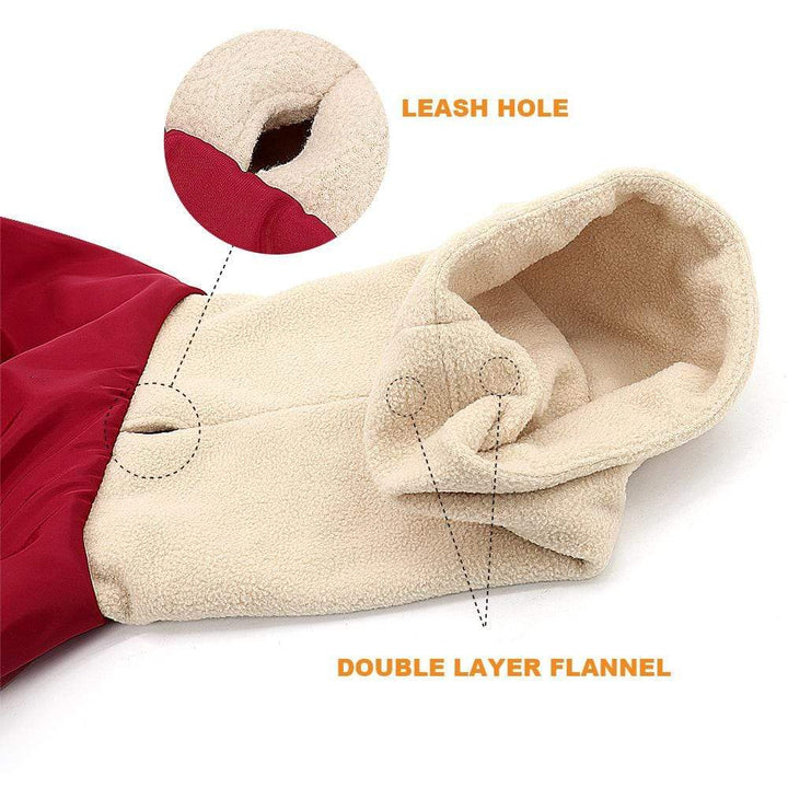 Greyhound Cosy Fleece Jumper-For Medium Large Dogs LawrenceMarket