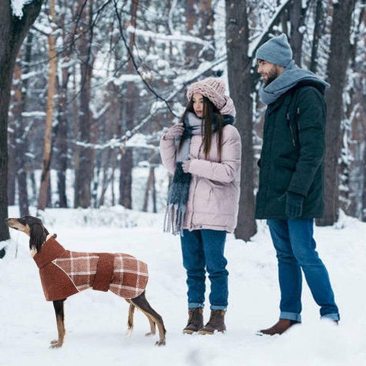 Greyhound Thick Fleece Lining Thermal Jacket[For Medium/Large Dog] LawrenceMarket