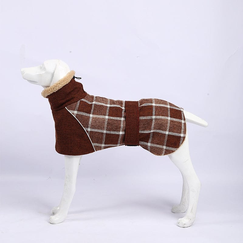 Greyhound Thick Fleece Lining Thermal Jacket[For Medium/Large Dog] LawrenceMarket