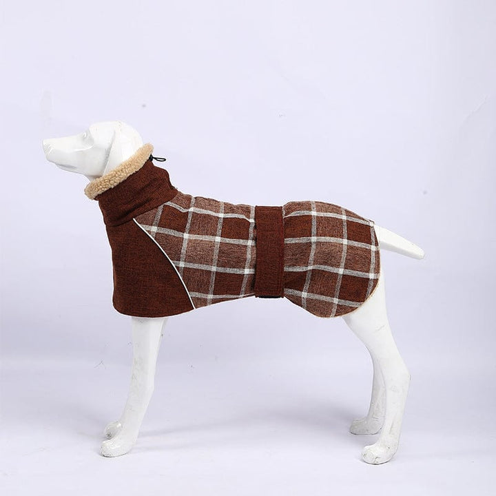Greyhound Thick Fleece Lining Thermal Jacket[For Medium/Large Dog] LawrenceMarket
