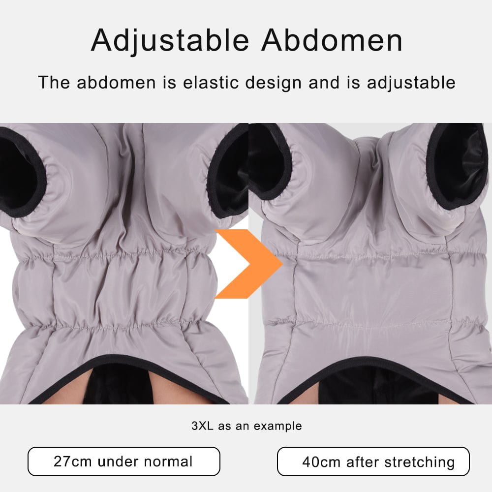 New Upgraded Dog Waterproof Jacket With Leash [For Large Dog] LawrenceMarket