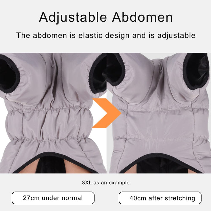 New Upgraded Dog Waterproof Jacket With Leash [For Large Dog] LawrenceMarket