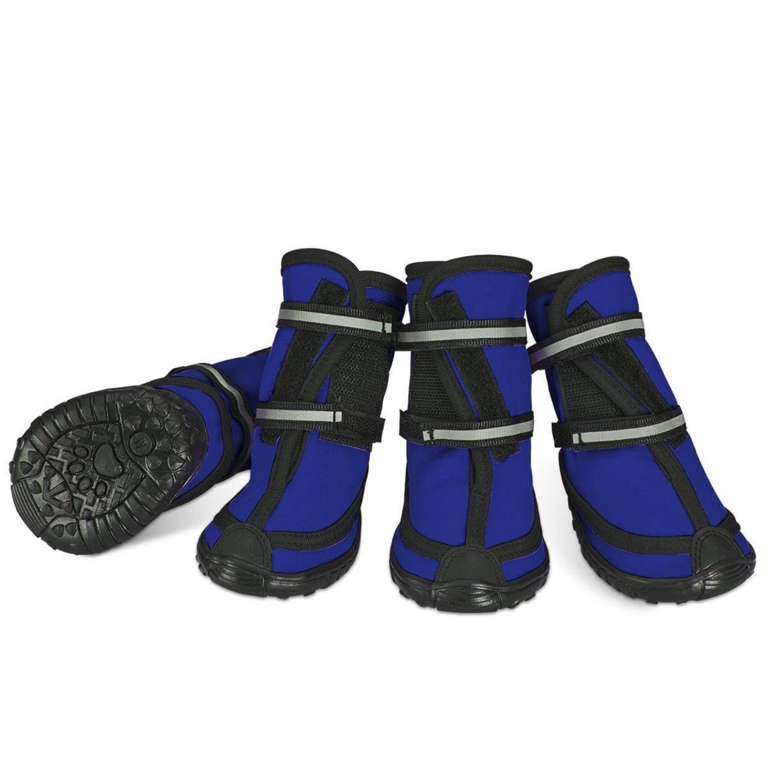 Waterproof Anti-Slip Boots for Sports Running and Hiking-Set of 4[For Medium/Large Dog] Blue / XS(4.0cm*5.5cm) LawrenceMarket
